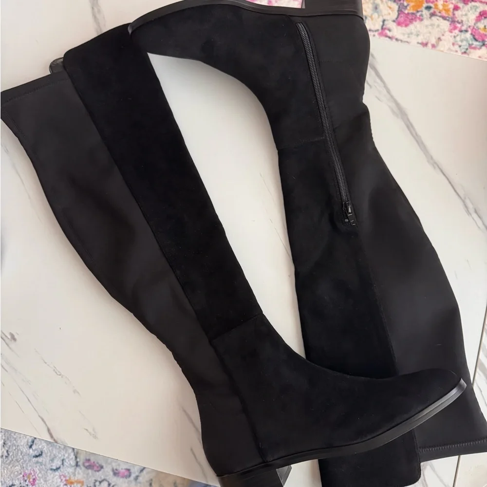 J.Crew Factory Black Knee High Boots